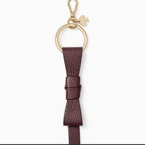 Kate Spade ♠️ bow keychain